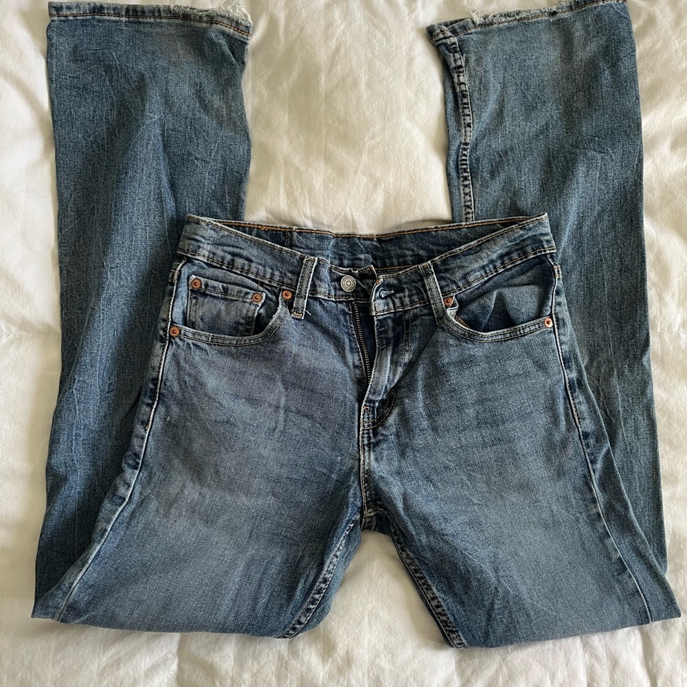 Levi's Men's Straight Blue Jeans 527